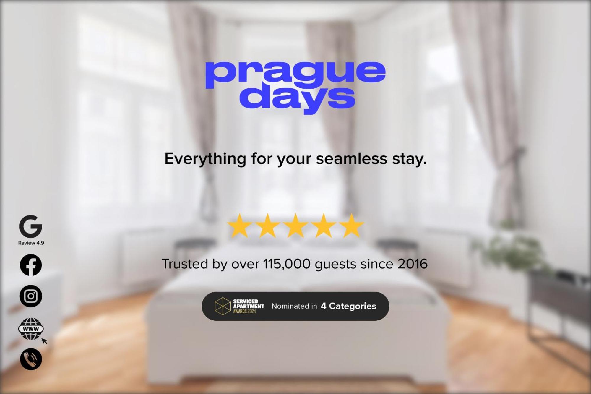 Days - Ac - Prime Location - Close To The Charles Bridge *